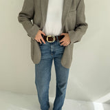 Beautiful Givenchy pale grey blazer