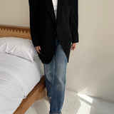 Cashmere black blazer