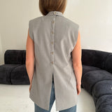 Stunning pale grey vest