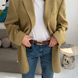 Checkered yellow Dior blazer