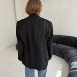 Contrasted blazer in black tones (Express shipping)