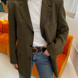 Stunning houndstooth blazer