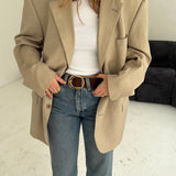Creme vintage Dior blazer