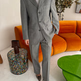 Stunning vintage YSL suit in grey