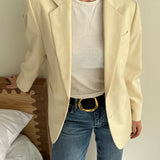 Beautiful white blazer