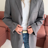 Stunning Dior blazer in grey pinstriped