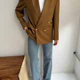 Double breasted blazer with stunning details