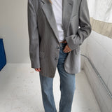 Stunning blazer in Blue houndstooth