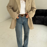 Creme vintage Dior blazer