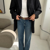 Black Burberry blazer