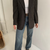 Dark speckered blazer