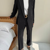 Stunning grey double breasted suit