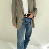Beautiful Givenchy pale grey blazer