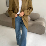 Beautiful cashmere plaid blazer