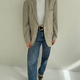 Beautiful Givenchy pale checkered blazer