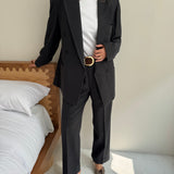 Stunning grey double breasted suit