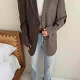 Beautiful herringbone and houndstooth plaid