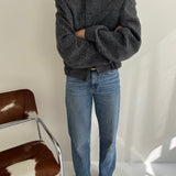 Tweed black and white bomber