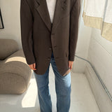 Vintage YSL blazer in brown
