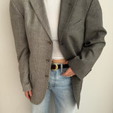 Beautiful grey speckered and grey plaid