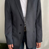 Grey blazer in light wool