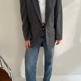 Stunning grey toned contrasted blazer