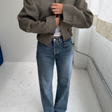 Bomber in pale sand