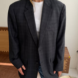 Beautiful Ermenegildo Zegna in grey windowpane