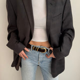 Beautiful subtle contrasted blazer