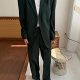 Stunning green suit