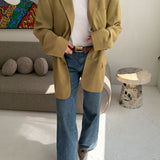 Checkered yellow Dior blazer