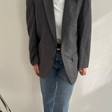 Stunning grey toned contrasted blazer