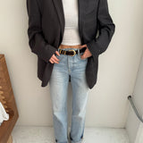 Beautiful subtle contrasted blazer