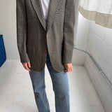 Unique green patterned blazer