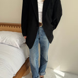 Cashmere black blazer