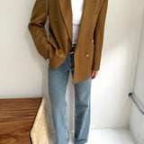 Double breasted blazer with stunning details
