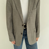 Beautiful Givenchy pale grey blazer