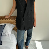 Stunning double breasted vest