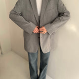 Pale grey blazer