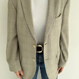 Beautiful Givenchy pale checkered blazer