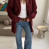 Stunning blazer in Red tones
