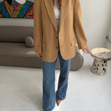 Stunning camel hair blazer