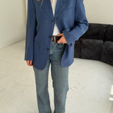 Blue linen Dior blazer