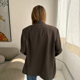 Vintage YSL blazer in brown