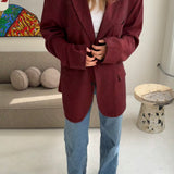 Stunning blazer in Red tones
