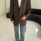 Vintage YSL blazer in brown