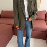 Stunning Dior blazer in checkered green
