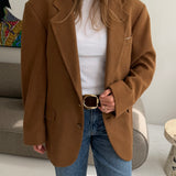 Stunning cashmere caramel blazer