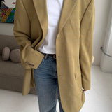 Checkered yellow Dior blazer