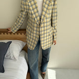 Stunning retro vintage linen blazer